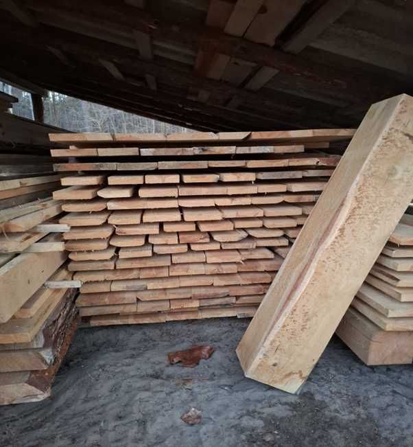 Deska calówka sosnowa 25 mm, sucha.