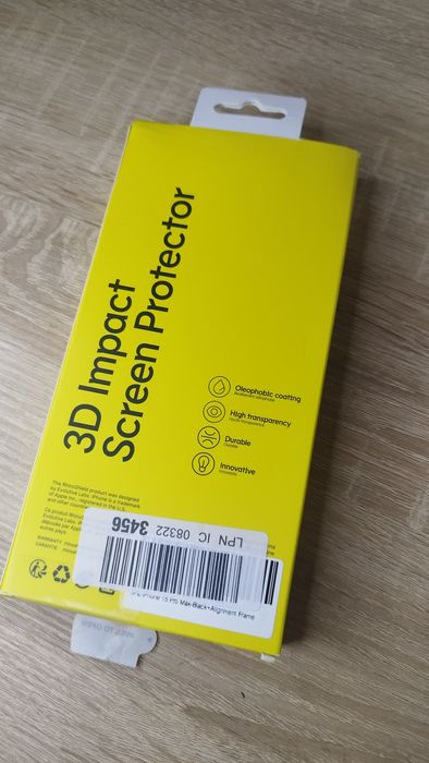 3-D ударний захисний екран iPhone 15pro max