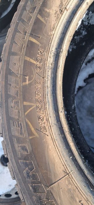 4 opony zimowe 215/55/16 Firestone