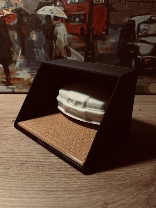 Диорама, полка, display, Hot Wheels, 1/64, 1/43