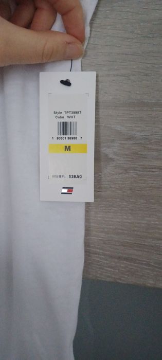 Biała koszulka Tommy Hilfiger