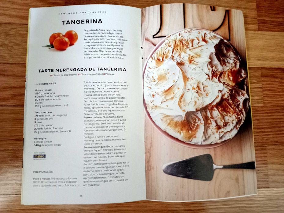 Caderno de receitas de produtos Portugueses – Sobremesas