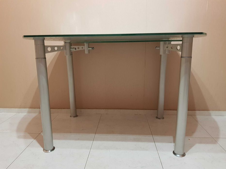 Стол стеклянный трансформер