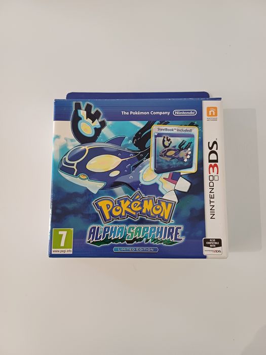 Pokemon Alpha Sapphire Limited Edition Nintendo 3DS oryginalna
