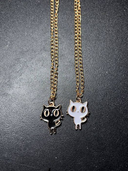 Парні кулони "Котики"