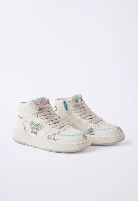 Високі кросівки, хайтопи Zara р. 31,32,33,36,37,39