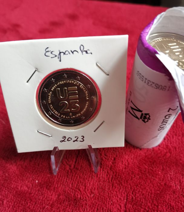 Moeda comemorativa de 2€ - Espanha 2023 - "Presidência do Conselho UE"