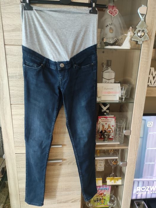 Spodnie ciążowe na gumce