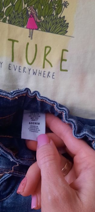 Комплект літнього одягу для дівчинки.Шорти, футболка