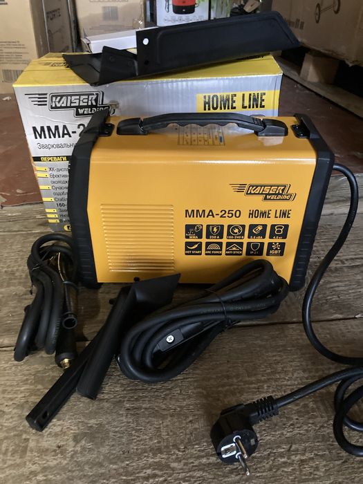 Зварювальний Інвертор Kaiser MMA-250 HOME LINE сварка