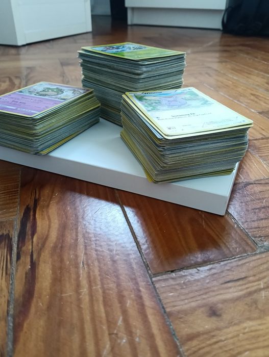 400 Cartas Pokémon Verdadeiras