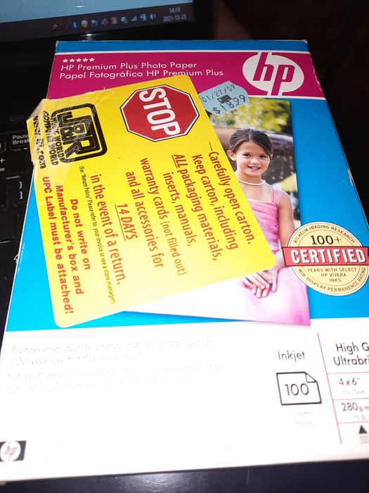Papier fotograficzny HP Premium Plus Photo plus 80 szt rozm 10 x 15