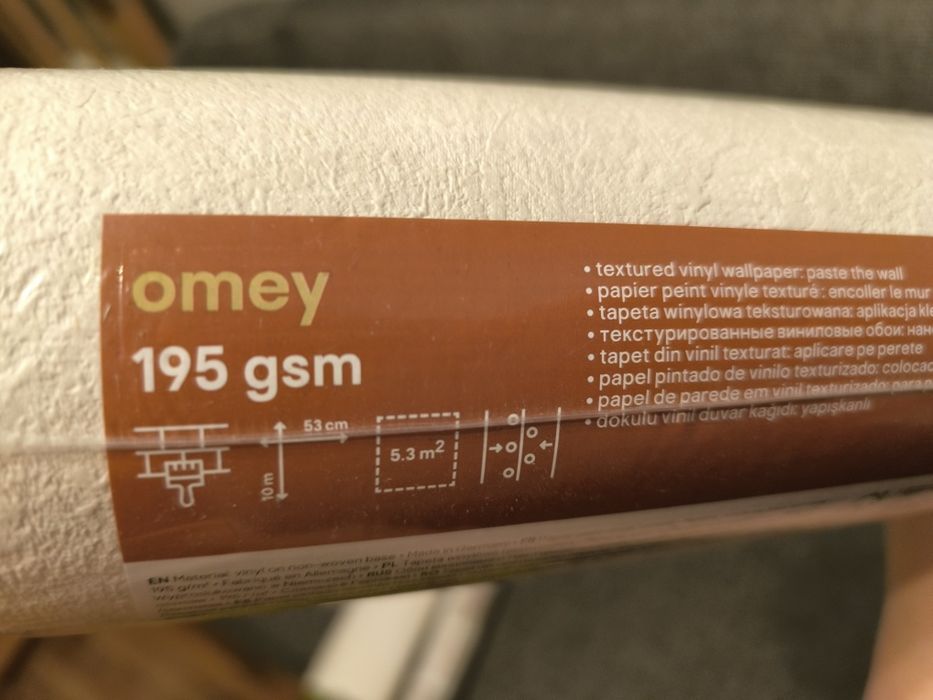 Tapeta winylowa nowa na flizelinie