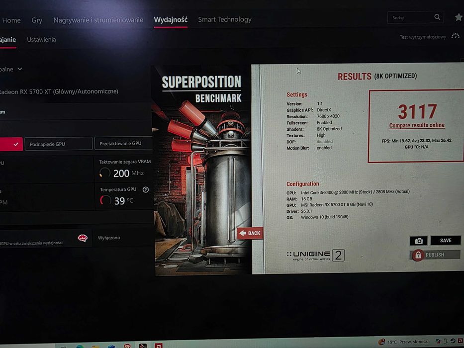 MSI Radeon RX 5700 XT Evoke OC 8GB GDDR6