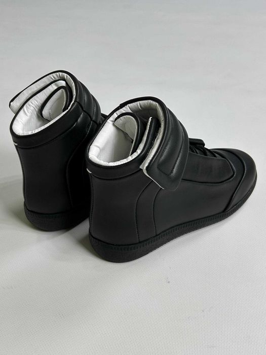 MAISON MARGIELA FUTURE BLACK HIGH кеди чорні кросівки кеды черные 36