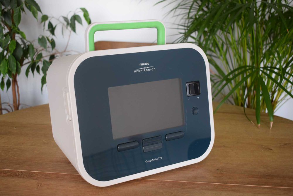 Koflator (asystor kaszlu) PHILIPS CoughAssist T70 – kompletny zestaw