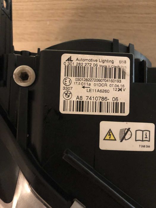 Farol BMW Série 4 F32 /F33 /F36 - Xenon Direito