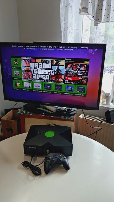 Pierwszy Xbox classic HDMI 2tb origins dragon loaded