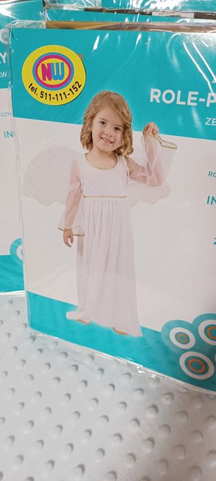 Anioł że skrzydłami przebrania Jasełka 92/104