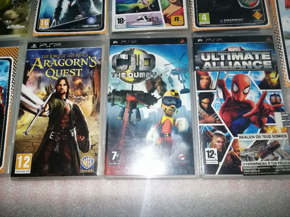 7 Jogos psp com manual instruções Vila Nova de Gaia • OLX Portugal