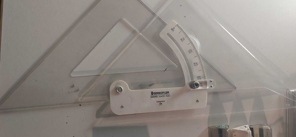 Réguas e esquadros diversos venda individual