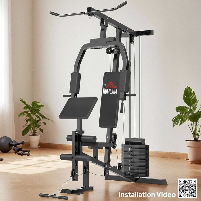 Máquina de Musculação HOMCOM Multiestação – Nunca usada