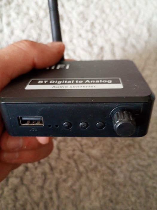 Adaptador áudio bluetooth