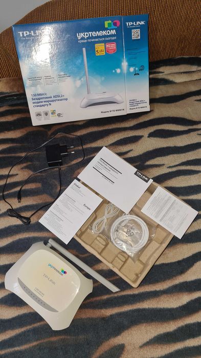 Роутер  Wi-Fi  " Укртелеком ".  Модель  TD- W8901N.