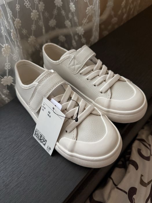 Кеди Кросівки (білі) фірмові h&m