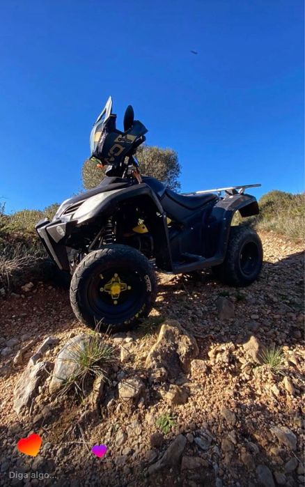 Vendo moto4 kinco mxu 300 semi altomatico
