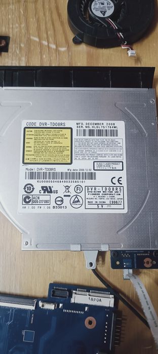 PC portátil Samsung RV720 (componentes)