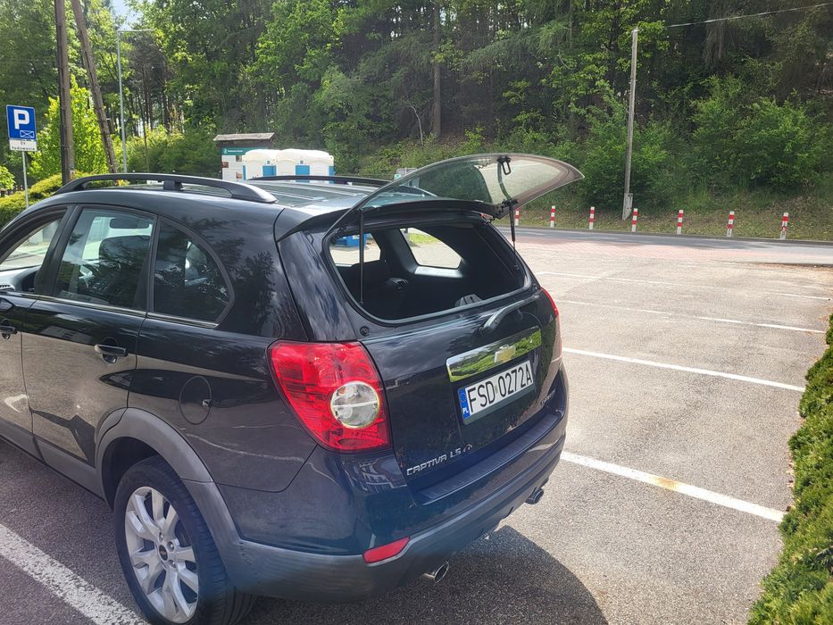 Captiva 2.0 TD 150 KM czarna perła bezwypadkowy