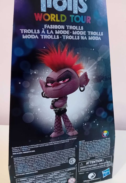 DreamWorks Trolls World Tour: Stylin Barb - Lalka Trolle 2 Hasbro Nowa