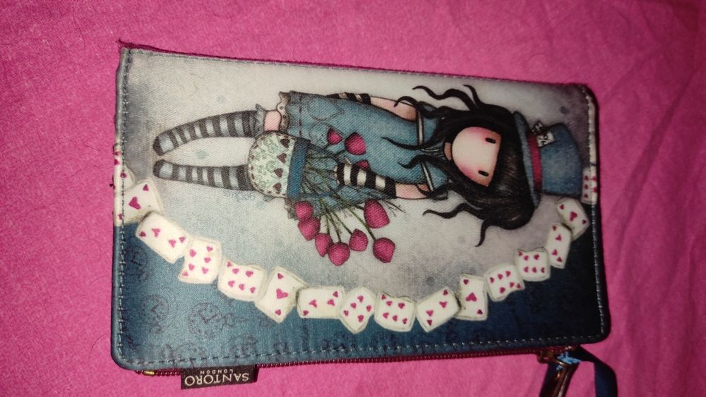 Carteira de pele Santoro