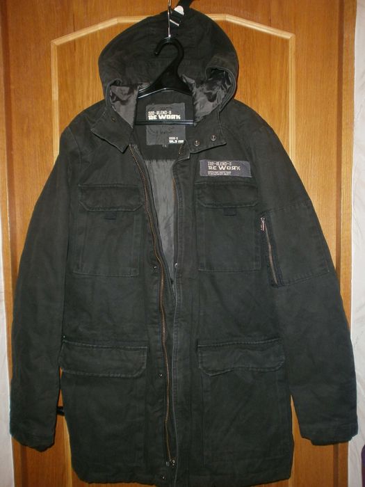 Куртка парка Parajumpers Injector, чёрная, разм. L, наш 52. ПОГ-62 см