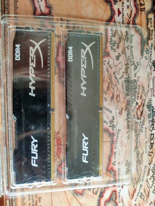 Kit 8GB (2x4GB) DDR4 HyperX Fury 2133MHz – Testado e a funcionar