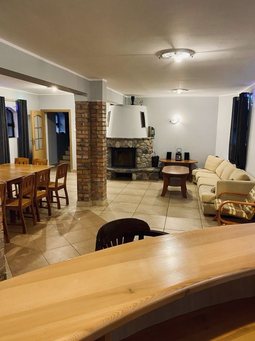 16 osobowy dom z kortem tenisowym, balią i sauną na Mazurach