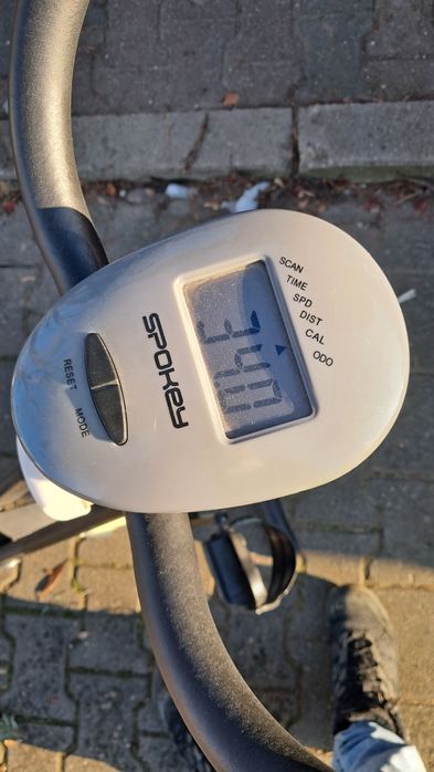 Rower treningowy stacjonarny składany rehabilitacjny