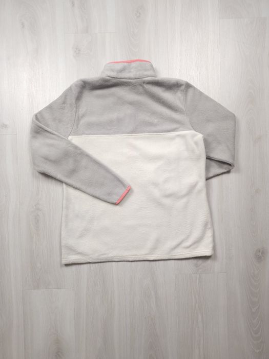 Columbia Benton Springs Half Snap Fleece Pullover White Coral Accents