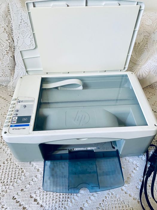 HP Deskjet F380 All-in-One Printer + Original Power Adapter64284479945345122