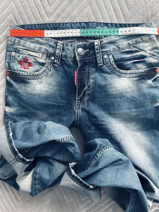 Spodnie meskie jeansowe sygnowane Dsquared2