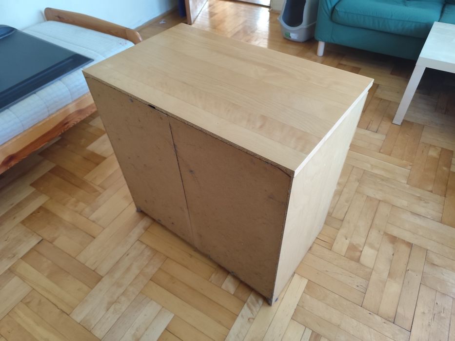 Komoda szafa jasny brąz