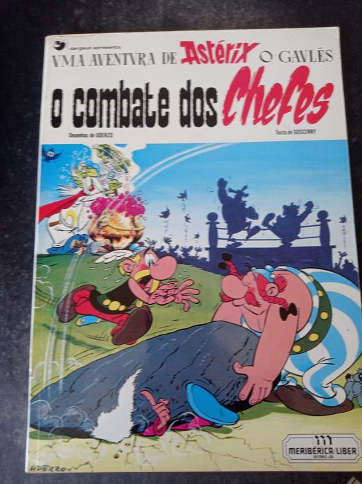 Livro da coleção Astérix