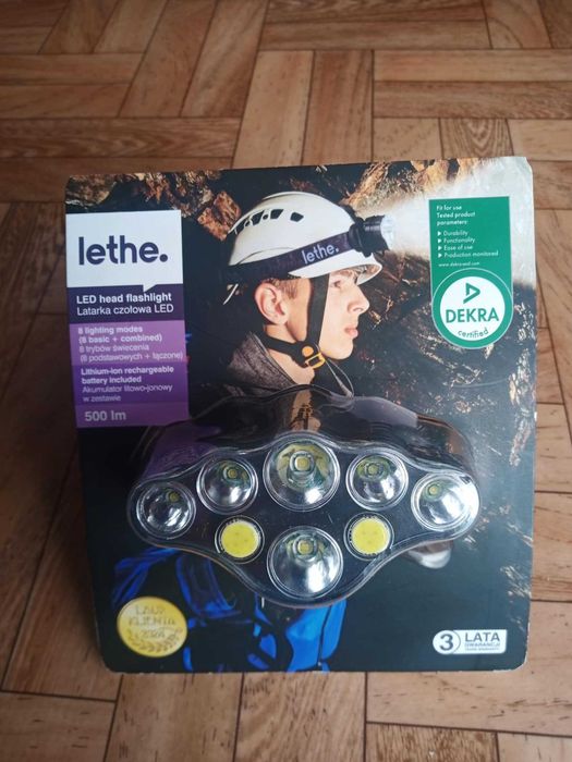 Latarka czołowa Lethe Works 500 lm LED