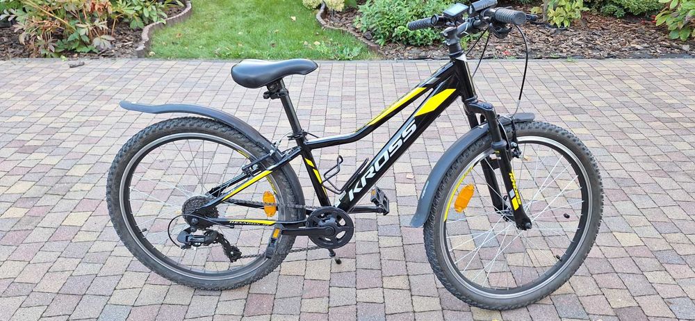 Kross Hexagon JR 1.0 M24 S czarno_srebrno_żółty