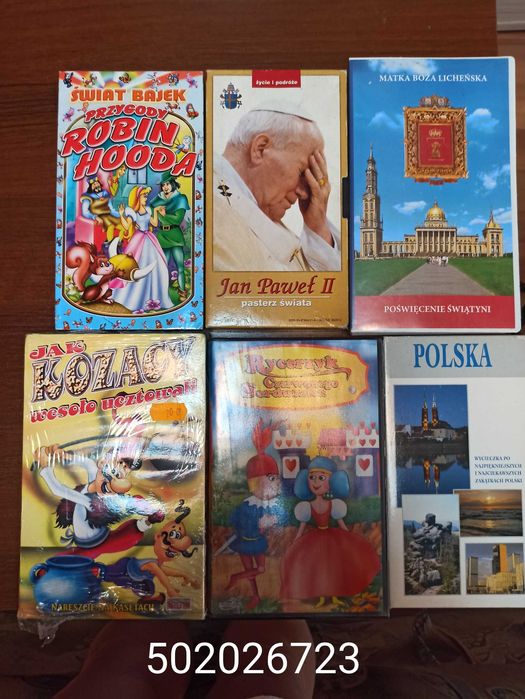 kaseta VHS mgnetowid