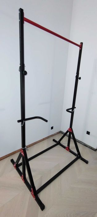 Drążek do ćwiczeń wolnostojący z poręczami HS-1015K