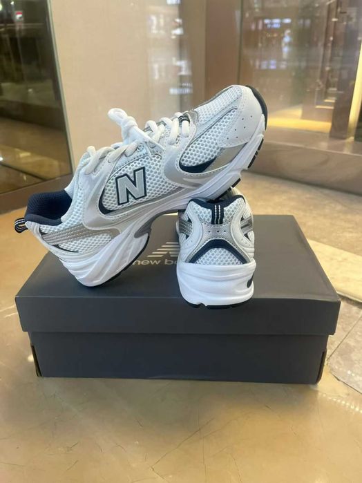 New Balance 530 White Silver Navy  Rozmiar 37