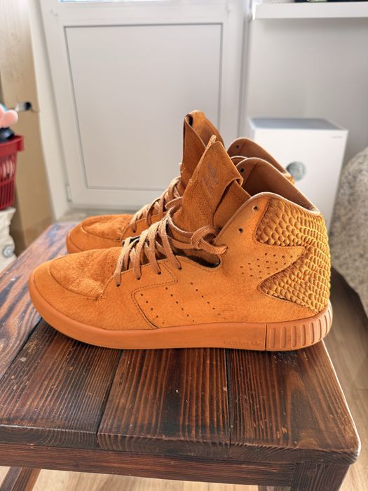 Оригінал adidas Tubular S80401, замшеві кросівки, 43⅓