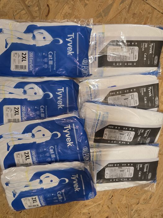 Kombinezon 2XL malarski lakierniczy TYVEX 200EasySafe NOWE!